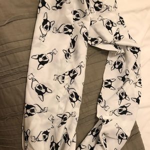 French Bulldog Infinity Scarf